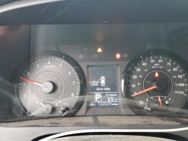 5TDJK3DC5FS101755 - 2015 TOYOTA SIENNA LE BURGUNDY photo 9