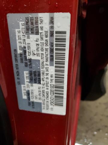 JM3KE4DYXG0861883 - 2016 MAZDA CX-5 GT Қызыл фото 14