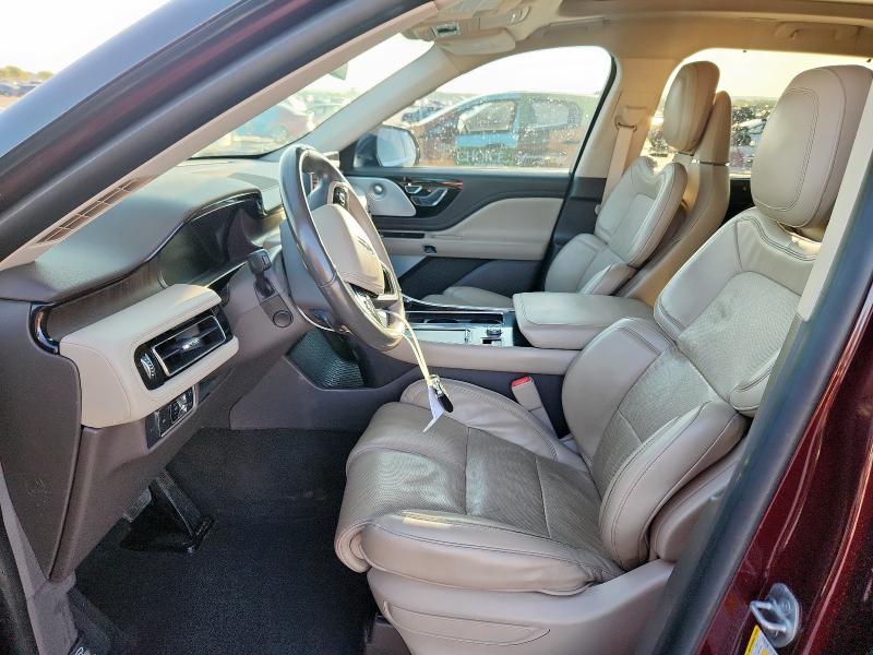 5LM5J7WC1LGL05976 - 2020 LINCOLN AVIATOR RESERVE Bordeaux photo 7