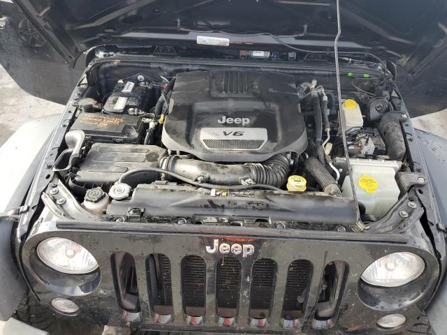 1C4BJWDG2HL516628 - 2017 JEEP WRANGLER UNLIMITED SPORT 黑色 照片 12