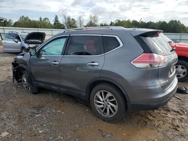 5N1AT2MVXFC762574 - 2015 NISSAN ROGUE S ნაცრისფერი ფოტო 2