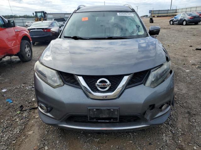 5N1AT2MVXFC762574 - 2015 NISSAN ROGUE S ნაცრისფერი ფოტო 5