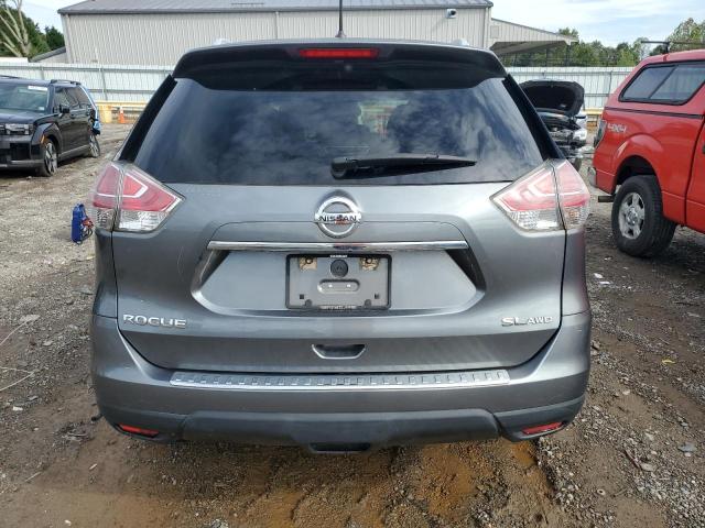5N1AT2MVXFC762574 - 2015 NISSAN ROGUE S ნაცრისფერი ფოტო 6
