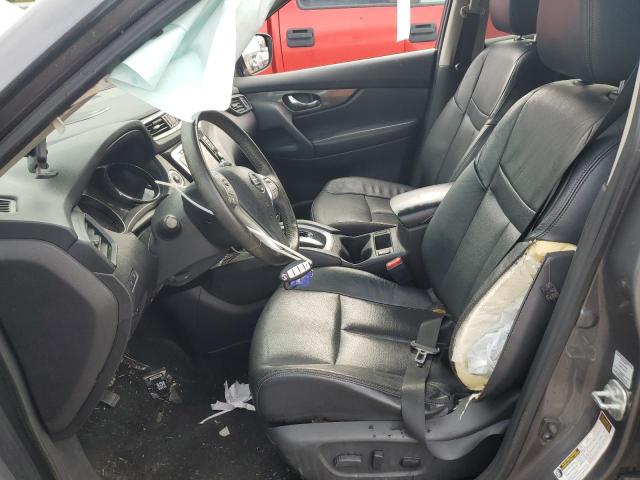 5N1AT2MVXFC762574 - 2015 NISSAN ROGUE S ნაცრისფერი ფოტო 7