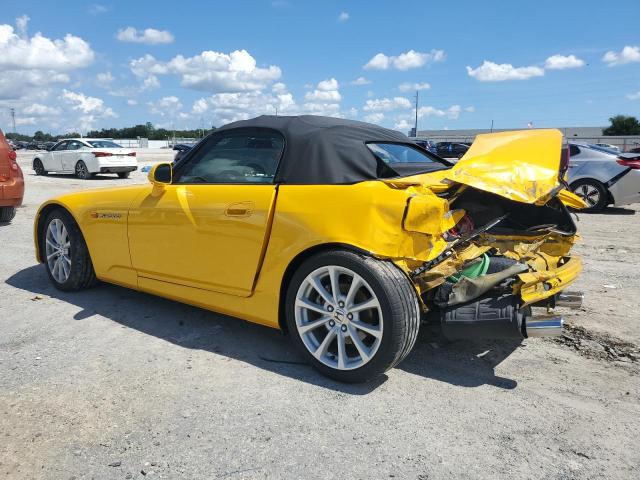 JHMAP21497S003358 - 2007 HONDA S2000 YELLOW photo 2