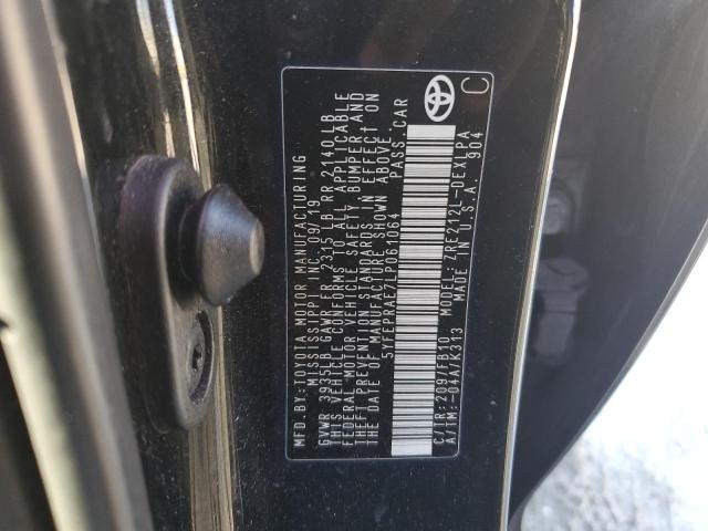 5YFEPRAE7LP061064 - 2020 TOYOTA COROLLA LE Սև լուսանկար 20