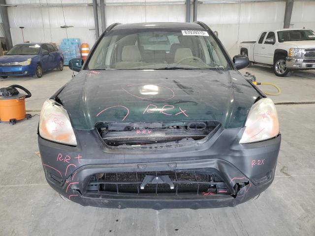 JHLRD78863C006700 - 2003 HONDA CR-V EX GREEN photo 5