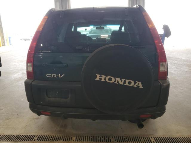 JHLRD78863C006700 - 2003 HONDA CR-V EX GREEN photo 6