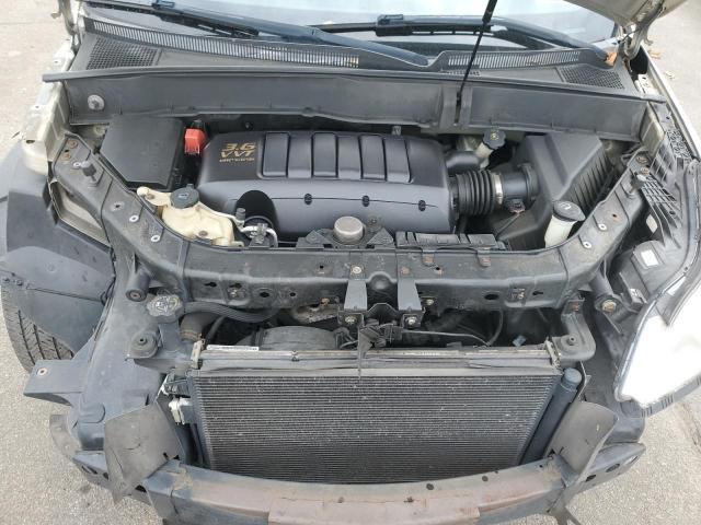 1GNKVGED1BJ167261 - 2011 CHEVROLET TRAVERSE LT TAN photo 12