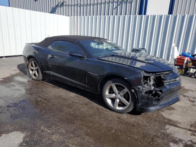 2G1FD3D39F9205411 - 2015 CHEVROLET CAMARO LT BLACK photo 4