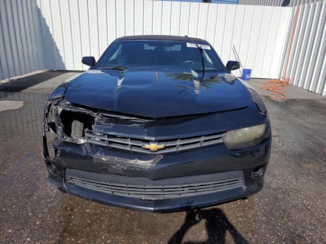 2G1FD3D39F9205411 - 2015 CHEVROLET CAMARO LT BLACK photo 5