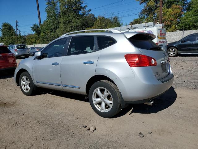 JN8AS5MV3BW689716 - 2011 NISSAN ROGUE S SILVER photo 2