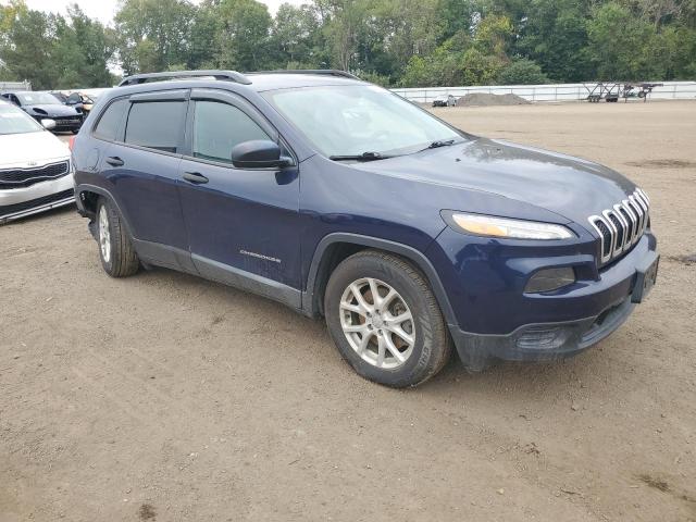 1C4PJMAB8FW715942 - 2015 JEEP CHEROKEE SPORT 蓝色 照片 4