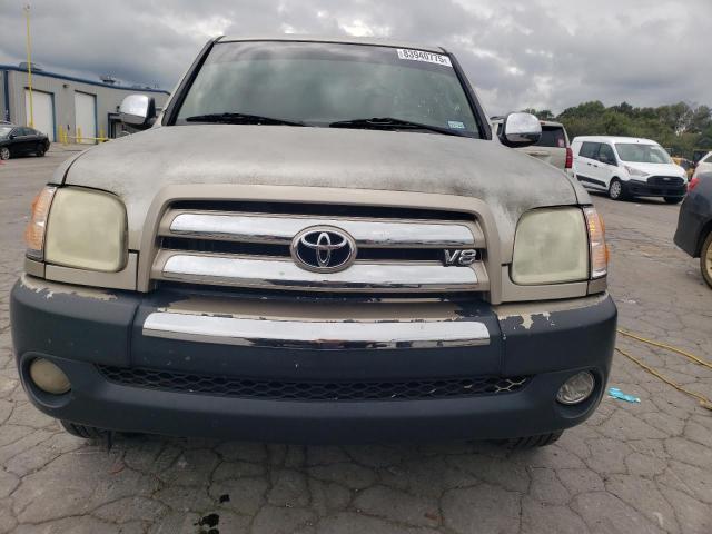 5TBDT44124S442504 - 2004 TOYOTA TUNDRA DOUBLE CAB SR5 GOLD photo 5