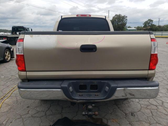 5TBDT44124S442504 - 2004 TOYOTA TUNDRA DOUBLE CAB SR5 GOLD photo 6
