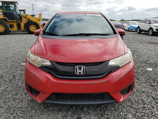 JHMGK5H53GX010690 - 2016 HONDA FIT LX წითელი ფოტო 5