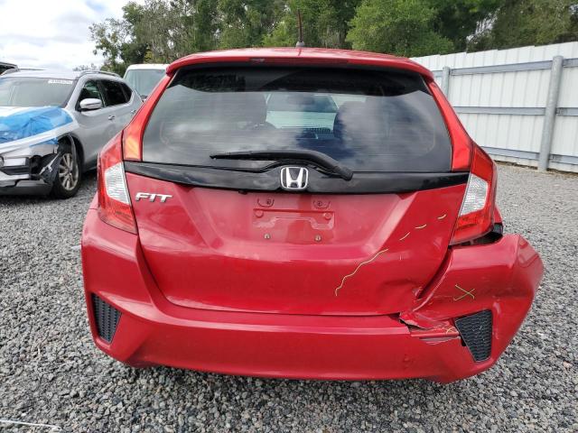 JHMGK5H53GX010690 - 2016 HONDA FIT LX წითელი ფოტო 6