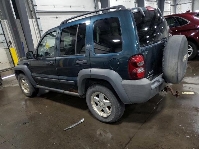 1J4GL48K06W174458 - 2006 JEEP LIBERTY SPORT Mavi foto 2