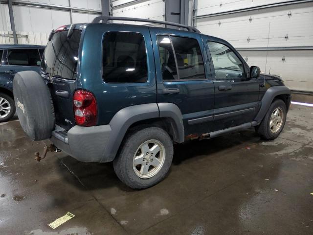 1J4GL48K06W174458 - 2006 JEEP LIBERTY SPORT Mavi foto 3