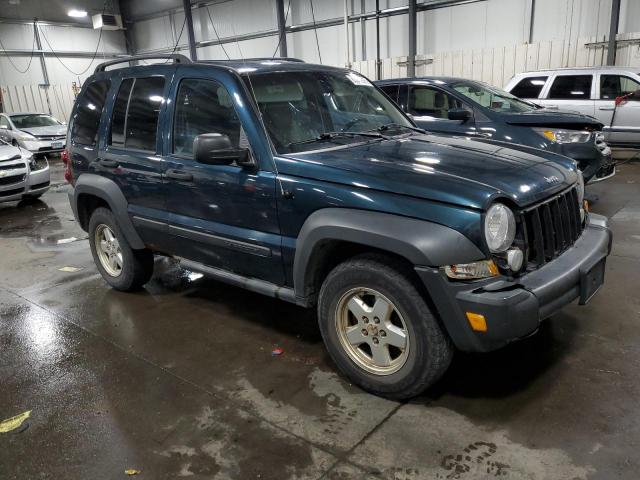 1J4GL48K06W174458 - 2006 JEEP LIBERTY SPORT Mavi foto 4