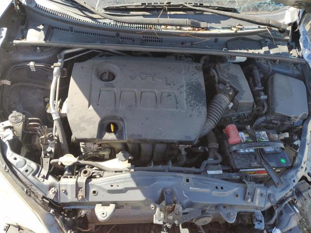 2T1BURHE0EC135428 - 2014 TOYOTA COROLLA L BLUE photo 11