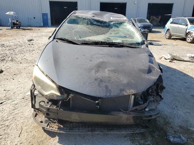 2T1BURHE0EC135428 - 2014 TOYOTA COROLLA L BLUE photo 5