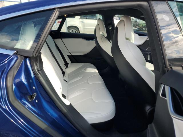 5YJSA1E29HF201060 - 2017 TESLA MODEL S Niebieski zdjęcie 10