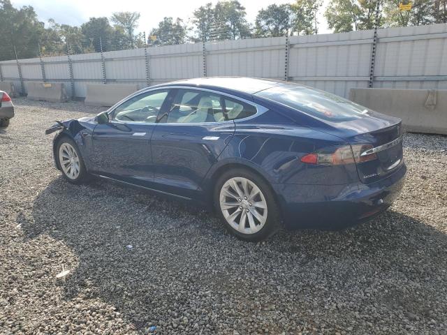 5YJSA1E29HF201060 - 2017 TESLA MODEL S Niebieski zdjęcie 2
