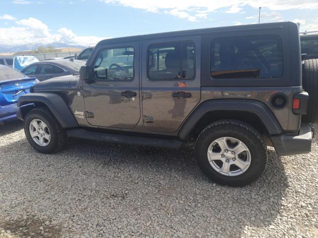 1C4HJXDN1LW220182 - 2020 JEEP WRANGLER U SPORT Graphite photo 2