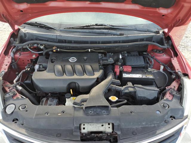 3N1BC1CP9BL493362 - 2011 NISSAN VERSA S Կարմիր լուսանկար 11