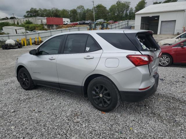 3GNAXHEV8MS115373 - 2021 CHEVROLET EQUINOX LS SILVER photo 2