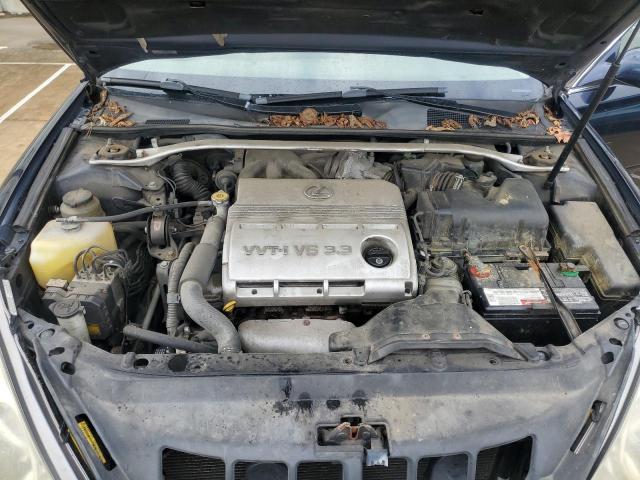 JTHBA30G355136006 - 2005 LEXUS ES 330 BLUE photo 11