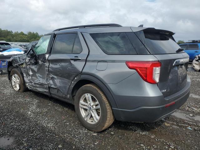 1FMSK8DH4PGB88293 - 2023 FORD EXPLORER XLT GRAY photo 2