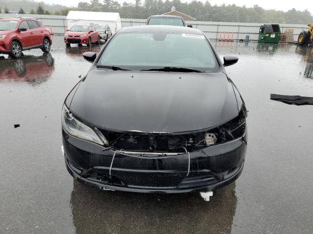 1C3CCCBB4FN730899 - 2015 CHRYSLER 200 S შავი ფოტო 5