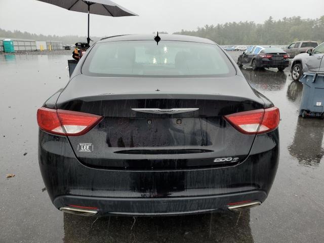 1C3CCCBB4FN730899 - 2015 CHRYSLER 200 S შავი ფოტო 6