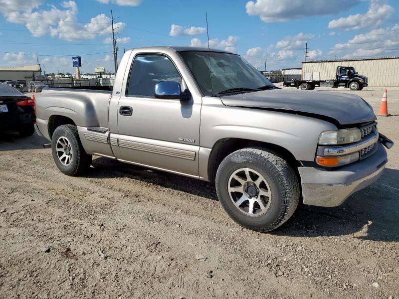 1GCEC14V92Z203752 - 2002 CHEVROLET SILVERADO C1500 银色 照片 4