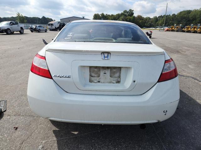 2HGFG12628H515006 - 2008 HONDA CIVIC LX WHITE photo 6