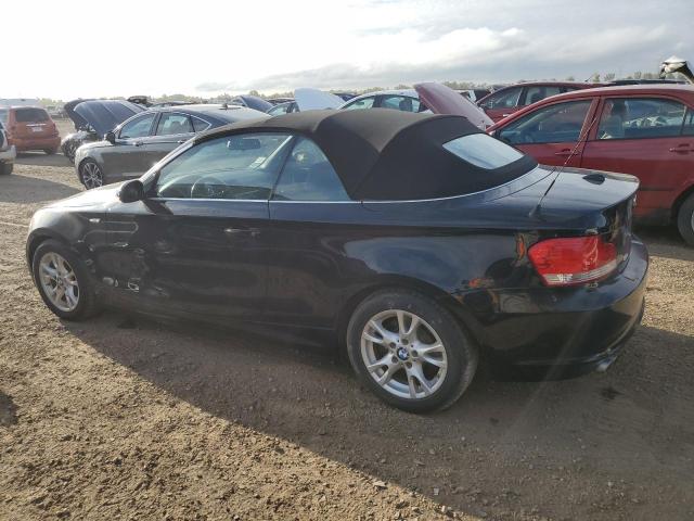 WBAUL73569VJ74922 - 2009 BMW 128 I BLACK photo 2