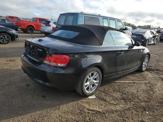 WBAUL73569VJ74922 - 2009 BMW 128 I BLACK photo 3
