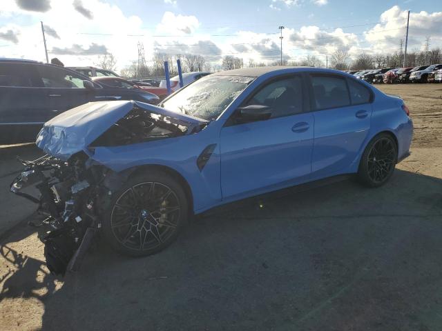 WBS33AY06MFL32132 - 2021 BMW M3 COMPETITION BLUE photo 1
