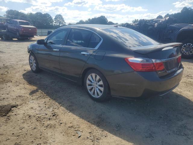 1HGCR2F88DA208947 - 2013 HONDA ACCORD EXL GRAY photo 2