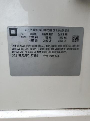 2G1155S32E9187189 - 2014 CHEVROLET IMPALA LTZ თეთრი ფოტო 12