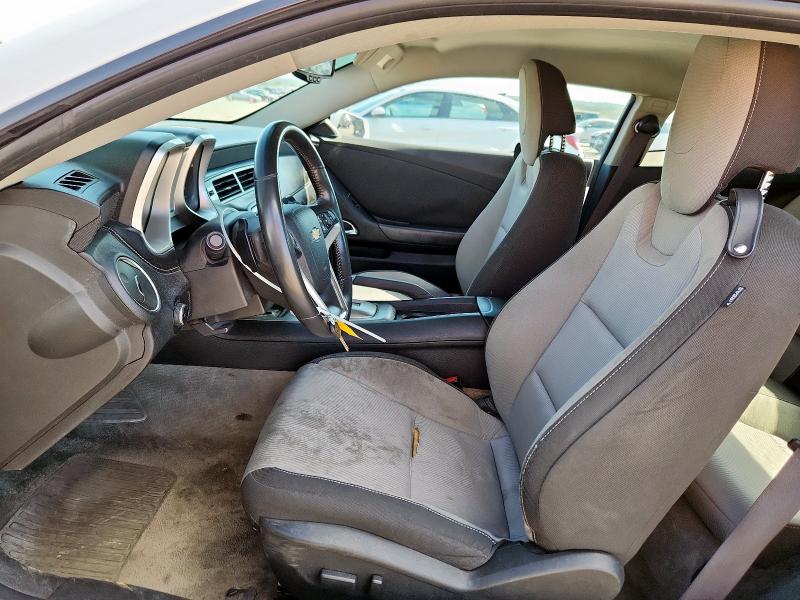 2G1FB1E38C9190730 - 2012 CHEVROLET CAMARO LT أبيض صورة 7