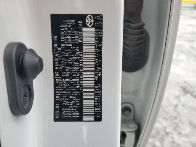 5YFBURHE2KP916267 - 2019 TOYOTA COROLLA L 白色 照片 13