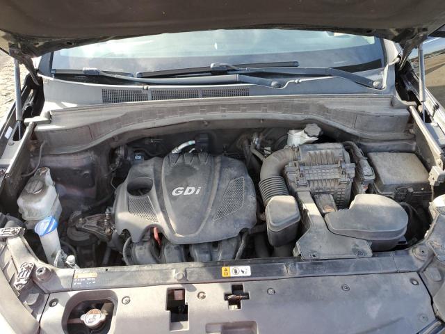 5XYZU3LB9DG029751 - 2013 HYUNDAI SANTA FE S BLACK photo 12