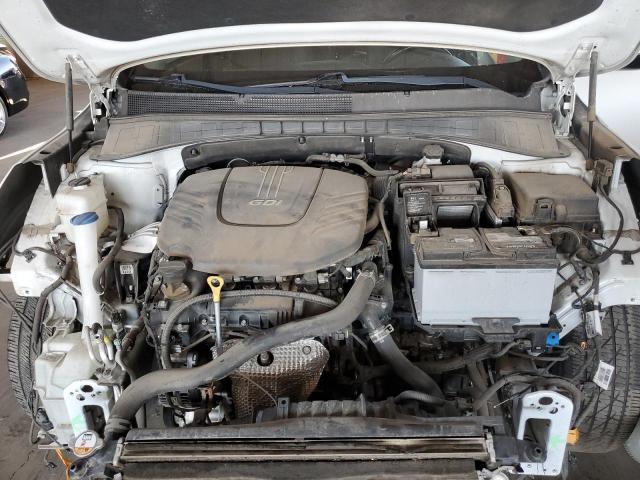 5XYPH4A54HG306410 - 2017 KIA SORENTO EX WHITE photo 11