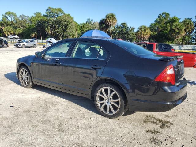 3FAHP0HA5CR242093 - 2012 FORD FUSION SE BLACK photo 2