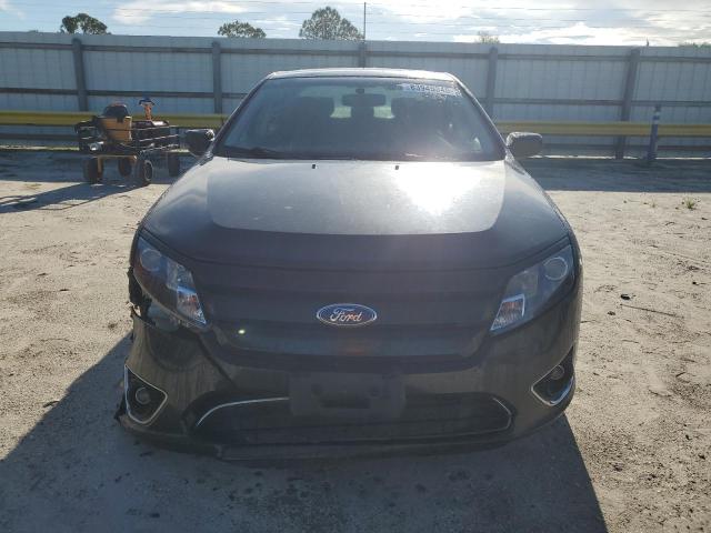 3FAHP0HA5CR242093 - 2012 FORD FUSION SE BLACK photo 5