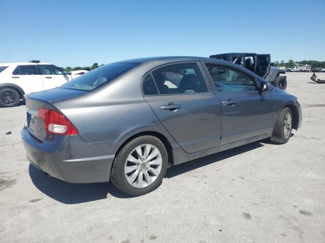19XFA1F97AE021276 - 2010 HONDA CIVIC EXL Gri fotoğraf 6