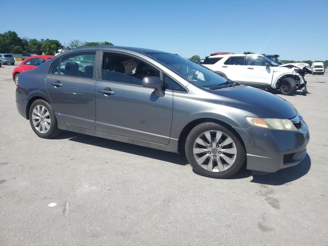 19XFA1F97AE021276 - 2010 HONDA CIVIC EXL Gri fotoğraf 8